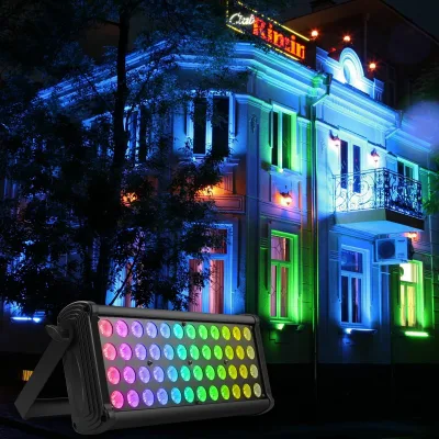 Applique murale LED RVB noire, lot de 2 pièces – image 2