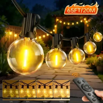 Guirlande lumineuse LED extérieure 20 m