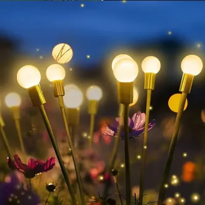 Guirlande solaire lucioles pour jardin, 10 LED – image 3