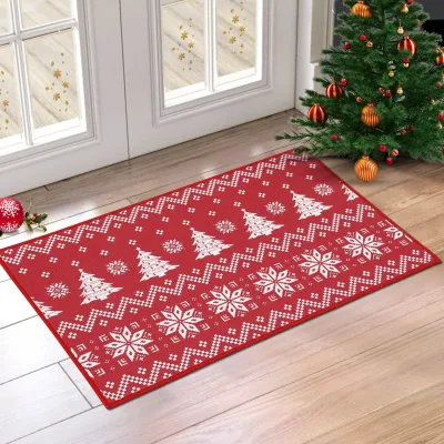 Paillasson de Noël antidérapant