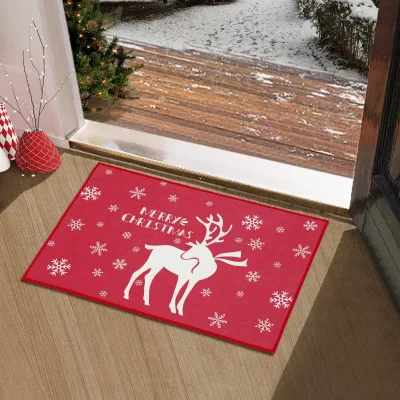 Paillasson de Noël antidérapant 50 × 80 cm