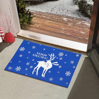Paillasson de Noël antidérapant 50 × 80 cm – image 2