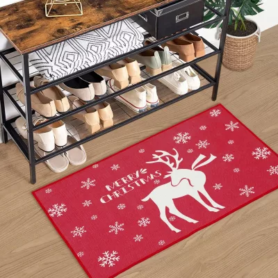 Paillasson de Noël antidérapant 50 × 80 cm – image 3