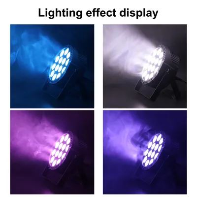 Projecteur de scène à 14 LED RGBW, noir – image 2