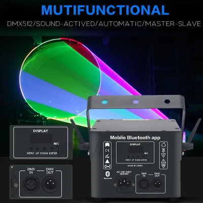 Projecteur laser RVB 5 W pour scène et fête – image 2