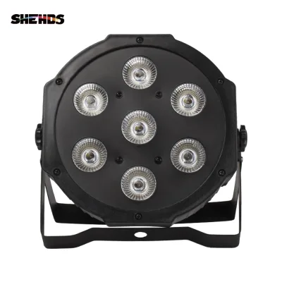 Projecteur Par LED RGBWA UV 7 × 18 W DMX – image 2