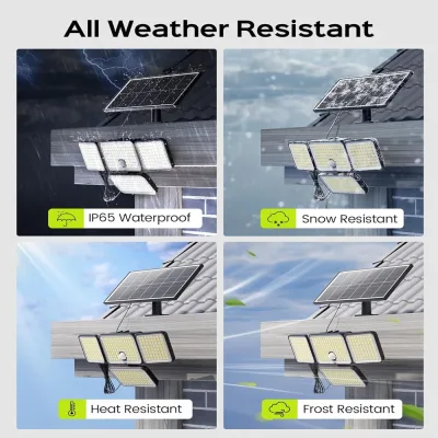 Projecteur solaire à détecteur de mouvement – image 2