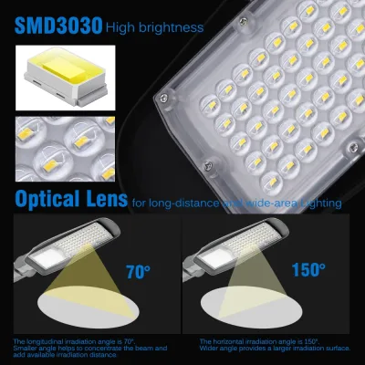 Réverbère extérieur à LED étanche en aluminium – image 3